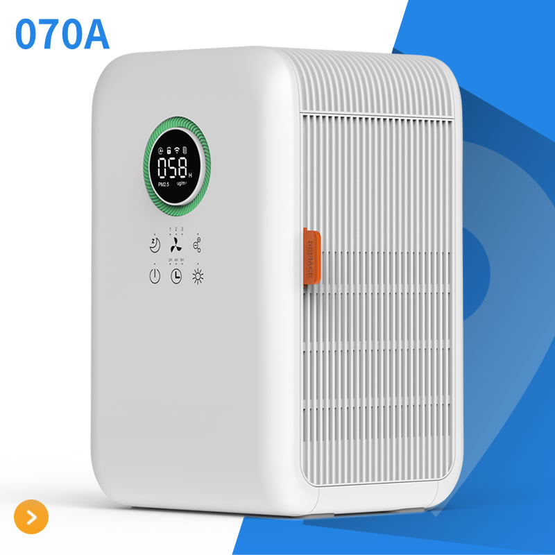  mini quiet Desktop Hepa air cleaner small room air purifier humidifier OEM with humidifying function